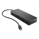 USB-C Hub HP Universal Multiport Schwarz USB 3.2 Gen 2 Type-C HDMI 4K 60Hz Ethernet RJ-45
