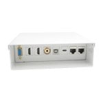 Caja de conexiones AISENS A127-0720 VGA 2xHDMI Jack 3.5 USB-C USB-B 2xRJ45 Cat.6A STP Blanco Caja de conexiones AISENS A127-0720 VGA 2xHDMI Jack 3.5 USB-C USB-B 2xRJ45 Cat.6A STP Blanco