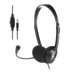 Auriculares NGS MS103 MAX con micrófono alámbricos negros con control de volumen Auriculares NGS MS103 MAX con micrófono alámbricos negros con control de volumen