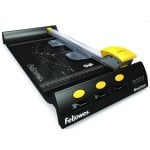 Guillotina Fellowes Neutron A4/120 SafeCut Capacidad 10 hojas Corte 32 cm Guillotina Fellowes Neutron A4/120 SafeCut Capacidad 10 hojas Corte 32 cm