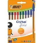 Caneta Bic Cristal Fine 516356 Azul Vermelho Preto Verde 10 Unidades Caneta Bic Cristal Fine 516356 Azul Vermelho Preto Verde 10 Unidades Caneta Bic Cristal Fine 516356 Azul Vermelho Preto Verde 10 Unidades Caneta Bic Cristal Fine 516356 Azul Vermelho Preto Verde 10 Unidades