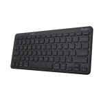 Teclado Trust Lyra compacto inalámbrico QWERTY ES triple conexión USB-C batería 12 meses
