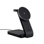 Drahtloses Ladegerät Trust Viro 3-in-1 Magnetische Nachttischlampe USB Schwarz