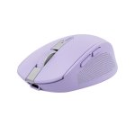 Ratón Trust inalámbrico 3200 DPI Bluetooth y RF, compacto, botones silenciosos, lila Ratón Trust inalámbrico 3200 DPI Bluetooth y RF, compacto, botones silenciosos, lila