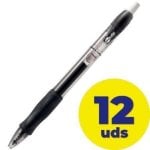 Boîte de Stylos à Encre Gel Bic Gelocity 526275/12 unités/Noir