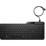 Teclado de membrana HP 405 Layout ES retroiluminado compacto multidispositivo USB-A/USB-C negro