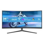 Monitor Philips Evnia 34M2C6500/00 34" UWQHD 175Hz QD-OLED Curvo 0,03ms HDR400