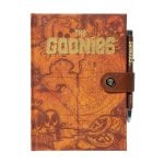 Premium A5 Notizbuch mit Stiftprojektor Die Goonies Schatzkarte