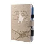 Premium-A5-Notizbuch mit Star Wars Luke Skywalker Lichtschwert-Stift