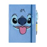 A5-Notizbuch mit Premium-Plüsch-Einband und Disney Stitch Tropical-Projektorstift A5-Notizbuch mit Premium-Plüsch-Einband und Disney Stitch Tropical-Projektorstift