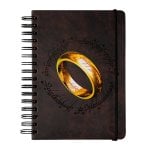 A5 Notizbuch mit liniertem Einband Der Herr der Ringe A5 Notizbuch mit liniertem Einband Der Herr der Ringe