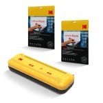 Kodak Plastificadora A4 Kd-lmvc + 2x10 Fundas A4 150 Micras – 2 Rodillos, 25cm/min, Calentamiento 4-5 Min – Ideal Para Documentos, Oficina, Escuela, Hogar Kodak Plastificadora A4 Kd-lmvc + 2x10 Fundas A4 150 Micras – 2 Rodillos, 25cm/min, Calentamiento 4-5 Min – Ideal Para Documentos, Oficina, Escuela, Hogar