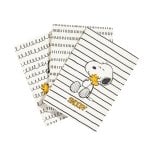 Pack 3 A5 Snoopy Lazy Days Notizbücher