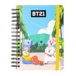 A5 Bullet Bt21 Notizbuch mit liniertem Einband A5 Bullet Bt21 Notizbuch mit liniertem Einband