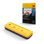 Kodak Plastificadora A4 Kd-lmvc + 10 Fundas A4 150 Micras – 2 Rodillos, 25cm/min, Calentamiento 4-5 Min – Para Documentos, Escuela, Oficina, Hogar Kodak Plastificadora A4 Kd-lmvc + 10 Fundas A4 150 Micras – 2 Rodillos, 25cm/min, Calentamiento 4-5 Min – Para Documentos, Escuela, Oficina, Hogar