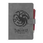Game of Thrones Targaryen A5-Notizbuch mit Stift Game of Thrones Targaryen A5-Notizbuch mit Stift