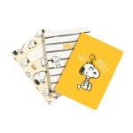 Pack 3 A6 Notizbücher Snoopy Lazy Days