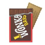 Premium A5 Willy Wonka Notizbuch - Wonka Bar