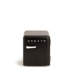 Frigorífico Retro Compacto 48L R600a Negro F