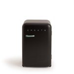 Frigorífico Retro Compacto 107L Gas R600a ECO Friendly Negro F