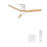 Create Wind Calm Ventilador De Techo Con Motor DC Lu LED y Mando 40W Madera Create Wind Calm Ventilador De Techo Con Motor DC Lu LED y Mando 40W Madera