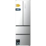 Frigorífico Cecotec Combi Puerta Francesa 185cm 395L Clase E Inox No Frost VIP Tech Fast Cooling Display