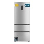 Réfrigérateur 4 Portes Cecotec Bolero CoolMarket FD 420 Total No Frost 185 cm 420 L E Inox Réfrigérateur 4 Portes Cecotec Bolero CoolMarket FD 420 Total No Frost 185 cm 420 L E Inox
