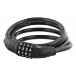 Cable antirrobo T'nB UMCODELOCK 1200mm Acero Aleación de zinc Negro con llave Cable antirrobo T'nB UMCODELOCK 1200mm Acero Aleación de zinc Negro con llave