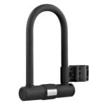 Candado en U Bicicleta/Scooter Nivel Seguridad 10/10 Metal Certificación EN15496 17.2x4x26cm Negro