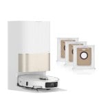 Aspirador robot Dreame X40 Ultra Complete com base auto-esvaziante + embalagem de 3 sacos de pó Aspirador robot Dreame X40 Ultra Complete com base auto-esvaziante + embalagem de 3 sacos de pó