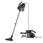 Aspirador escoba Aspirovac CA600 ciclónico filtro HEPA cable 6m radio 8m accesorios