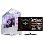 PcCom Ready V2 AMD Ryzen 7 5800X / 32GB / 1TB SSD / RTX 5060 Ti 16GB Blanco + Monitor Curvo 27" 180Hz PcCom Ready V2 AMD Ryzen 7 5800X / 32GB / 1TB SSD / RTX 5060 Ti 16GB Blanco + Monitor Curvo 27" 180Hz