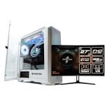 PcCom Ready Intel Core i7-14700KF / 32GB / 2TB SSD / RTX 5060 Blanco + Monitor Curvo 27" 180Hz