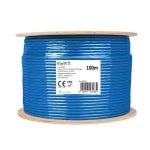 Bobine Ewent Cabo Rede CAT6A U/UTP LSZH 100m Azul 10000 Mbit/s 500 MHz Bobine Ewent Cabo Rede CAT6A U/UTP LSZH 100m Azul 10000 Mbit/s 500 MHz