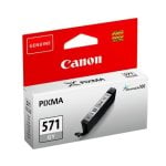Cartucho Tinta Canon CLI-571 Gris Original 7ml Rendimiento Estándar 125 Páginas