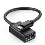 Kabel USB OTG 2.0 Micro B 0,20 m Schwarz USB OTG 2.0 Micro B 0,20 m Schwarz
