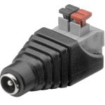 Conector DC hembra Goobay 76749 5.5 x 2.1 mm terminal 2 pines Negro alta compatibilidad