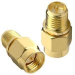 Adaptador RF Valueline VLSP02112A SMA RP-SMA Hembra/Macho Chapado Oro RoHS