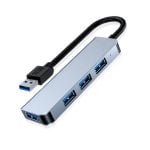 Hub Usb 3.0 Con 4 Puertos 5v 2a Hub Usb 3.0 Con 4 Puertos 5v 2a