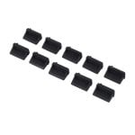 Tapon Anti-polvo Para Puerto Usb (10ud/bolsa)  Negro