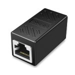 Empalme Rj45 Cat6 Utp Negro Empalme Rj45 Cat6 Utp Negro