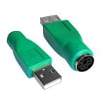 Adaptador Ps2 A Usb M/h Verde Adaptador Ps2 A Usb M/h Verde