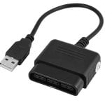 Adaptador Conversor Para Mando De Ps1 Ps2 A Ps3 O Pc  Negro