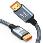 Cable Hdmi 2.1 De 8k Nylon 2 M Negro Cable Hdmi 2.1 De 8k Nylon 2 M Negro