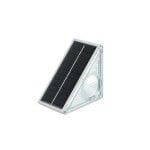Garza - Conjunto De 6 Luces Solares Triangulares Para Escaleras Con Iluminación Multicolor Y Sensor Crepuscular, Ip65, Resistente Al Agua, Fácil Instalación Garza - Conjunto De 6 Luces Solares Triangulares Para Escaleras Con Iluminación Multicolor Y Sensor Crepuscular, Ip65, Resistente Al Agua, Fácil Instalación