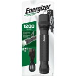 Linterna Recargable Profesional Usb De 1200 Lúmenes Con 3 Modos De Luz Y Cable Incluido