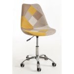 Sillas De Escritorio - Silla Neo Patchwork - Amarillo Sillas De Escritorio - Silla Neo Patchwork - Amarillo