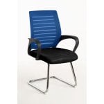 Sillas De Escritorio - Silla Confidente Binet - Azul