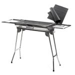 Innovagoods IG827755 Pack de barbecue à charbon de bois pliable en acier inoxydable, four et tapis de barbecue, 40 x 33 cm, noir Innovagoods IG827755 Pack de barbecue à charbon de bois pliable en acier inoxydable, four et tapis de barbecue, 40 x 33 cm, noir