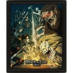 Ataque A Los Titanes - Póster 3d Season 4 Ataque A Los Titanes - Póster 3d Season 4